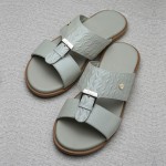 Men's sandal - Flat Sole without Heel - CR118.Etsy Mt Prl-Argent