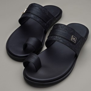 Men's sandal - Flat Sole without Heel - CR0224.Osiris Black